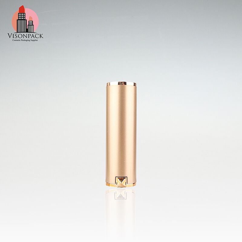Cylinder Round Golden Empty Lipstick Tube Low Moq - LS118 - Image 5