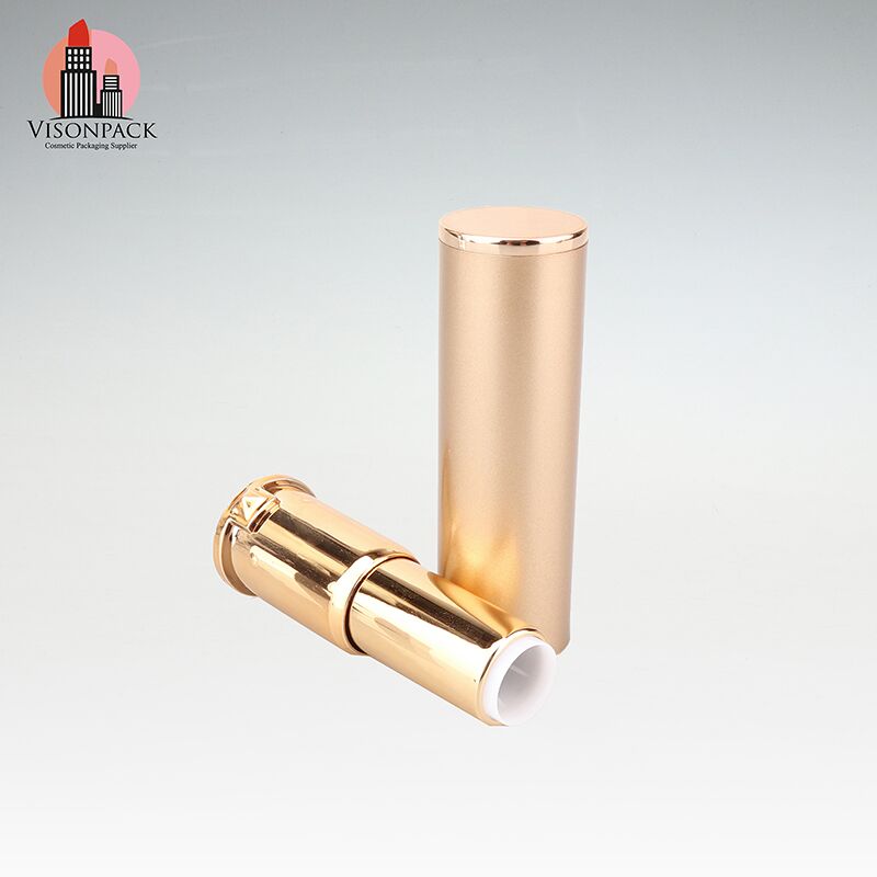 Cylinder Round Golden Empty Lipstick Tube Low Moq - LS118 - Image 6