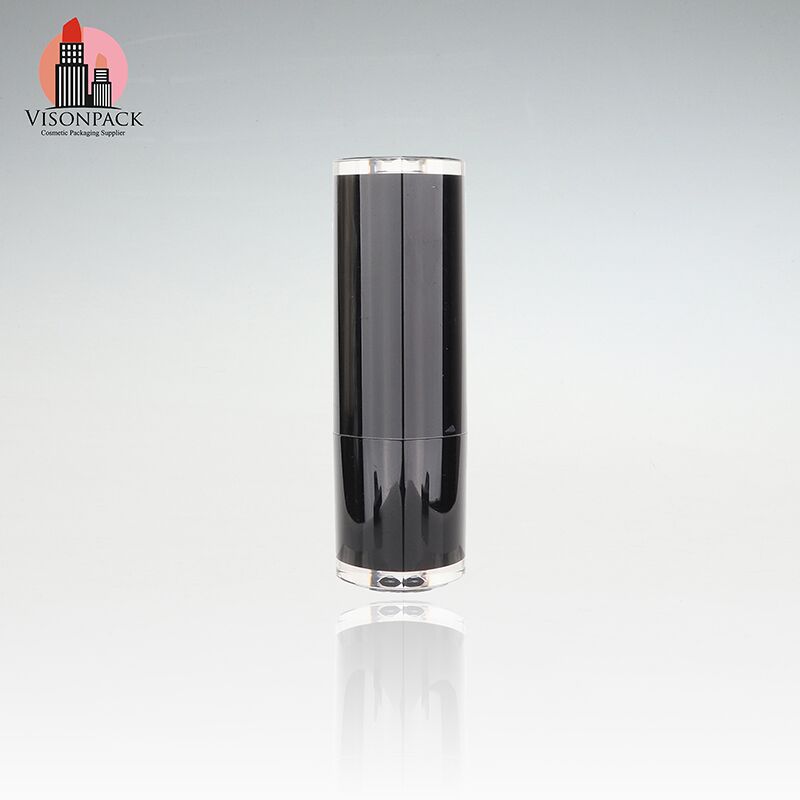 Cosmetics Fasion Lipstick Container Package with Black Cap - LS121 - Image 4