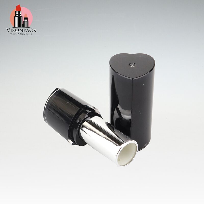 Cosmetics Fasion Lipstick Container Package with Black Cap - LS121 - Image 5