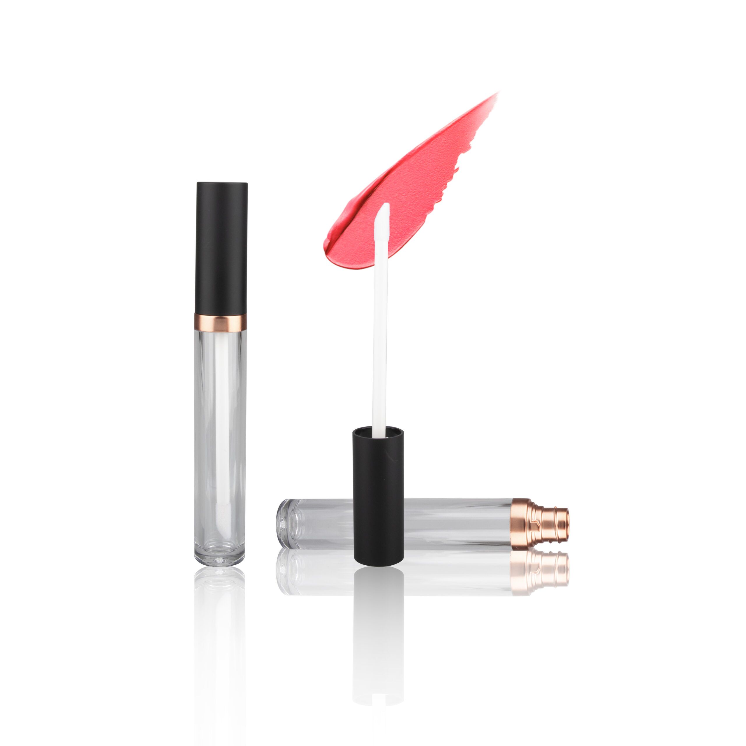 Hot Selling Classic Plastic Empty Lipgloss Packaging Lip Gloss Tube with Brush - LG096 - Image 3