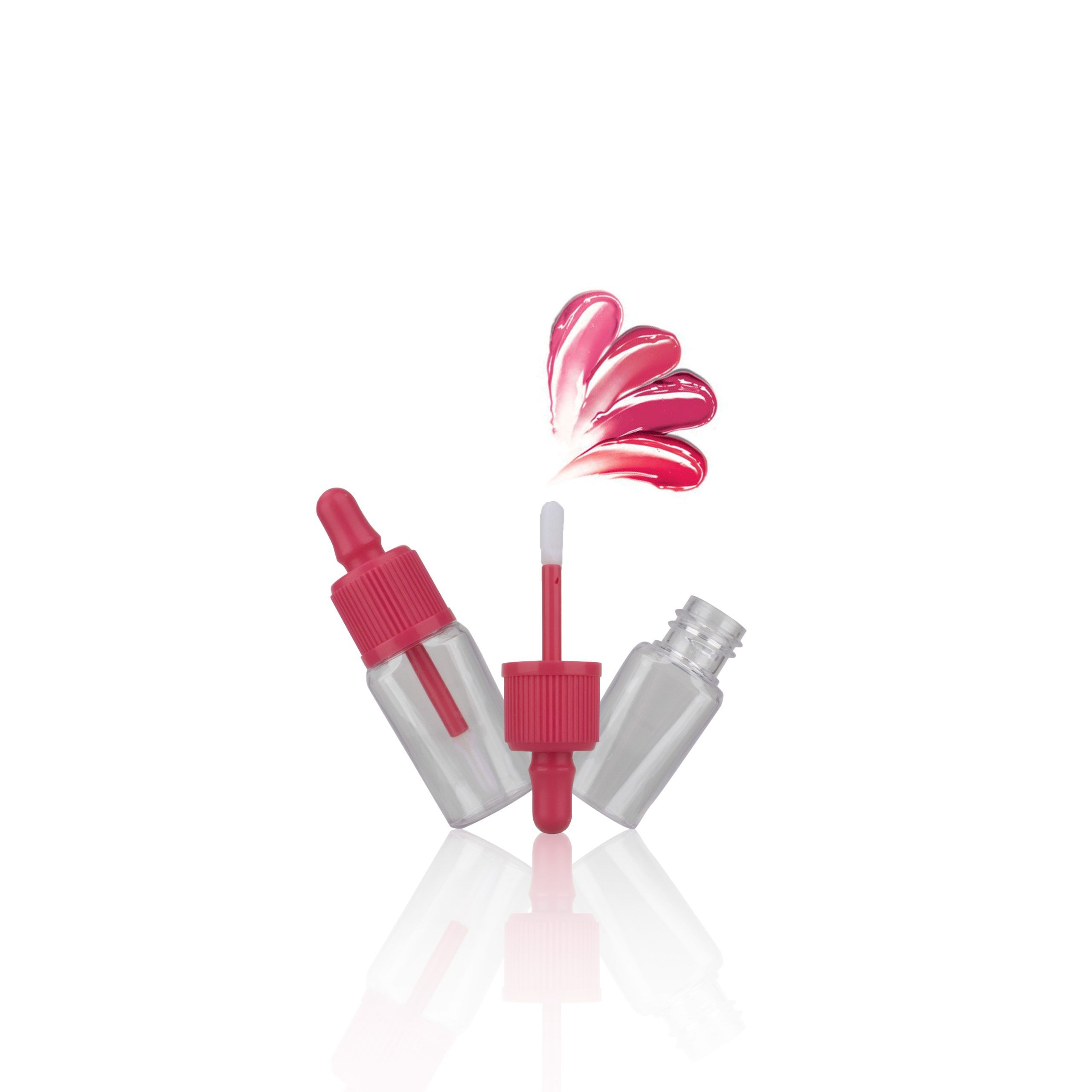 Mini Cute Bottle Shape Empty Plastic Tube Packaging Lipgloss Tube with Wand - LG190 - Image 3