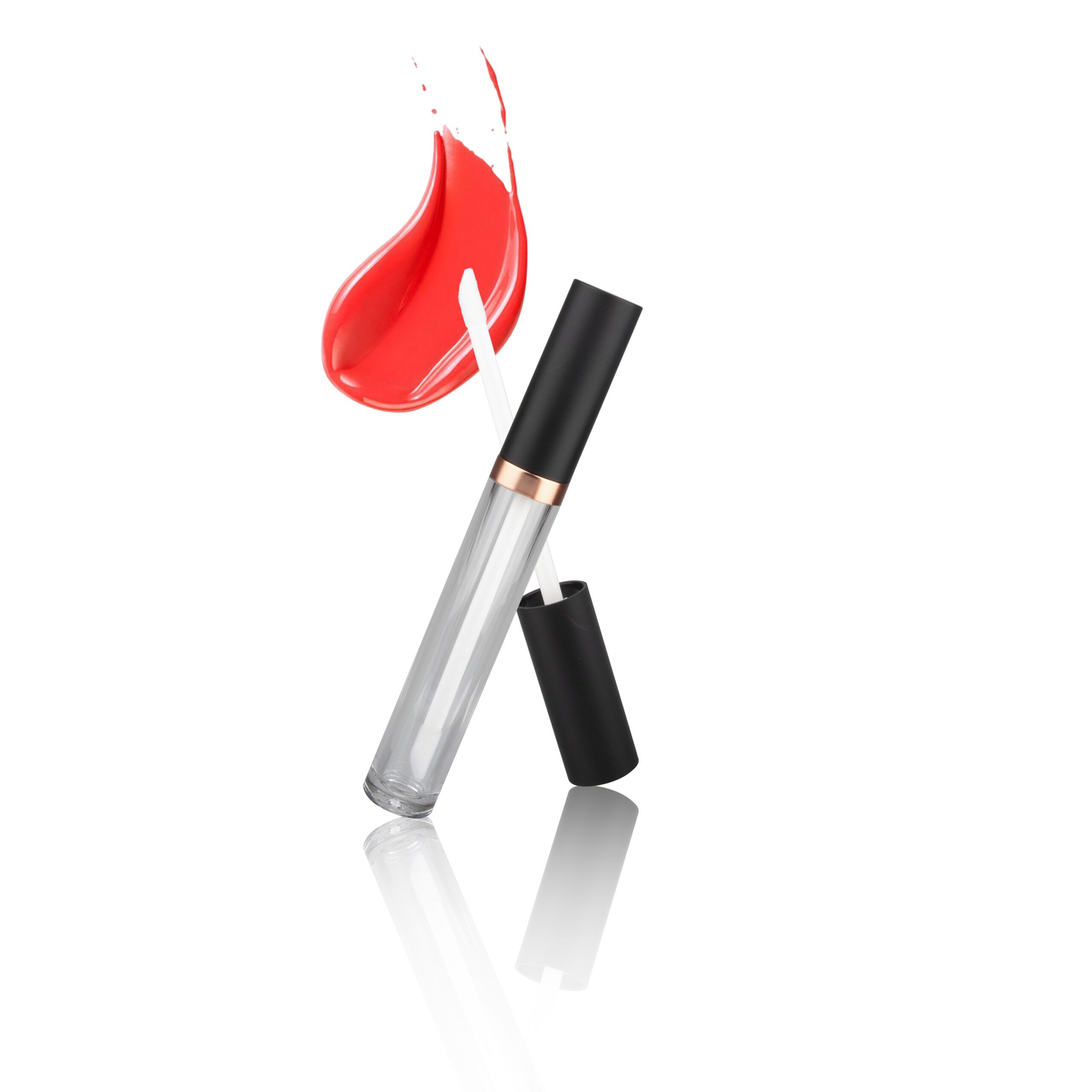 Hot Selling Classic Plastic Empty Lipgloss Packaging Lip Gloss Tube with Brush - LG096 - Image 4