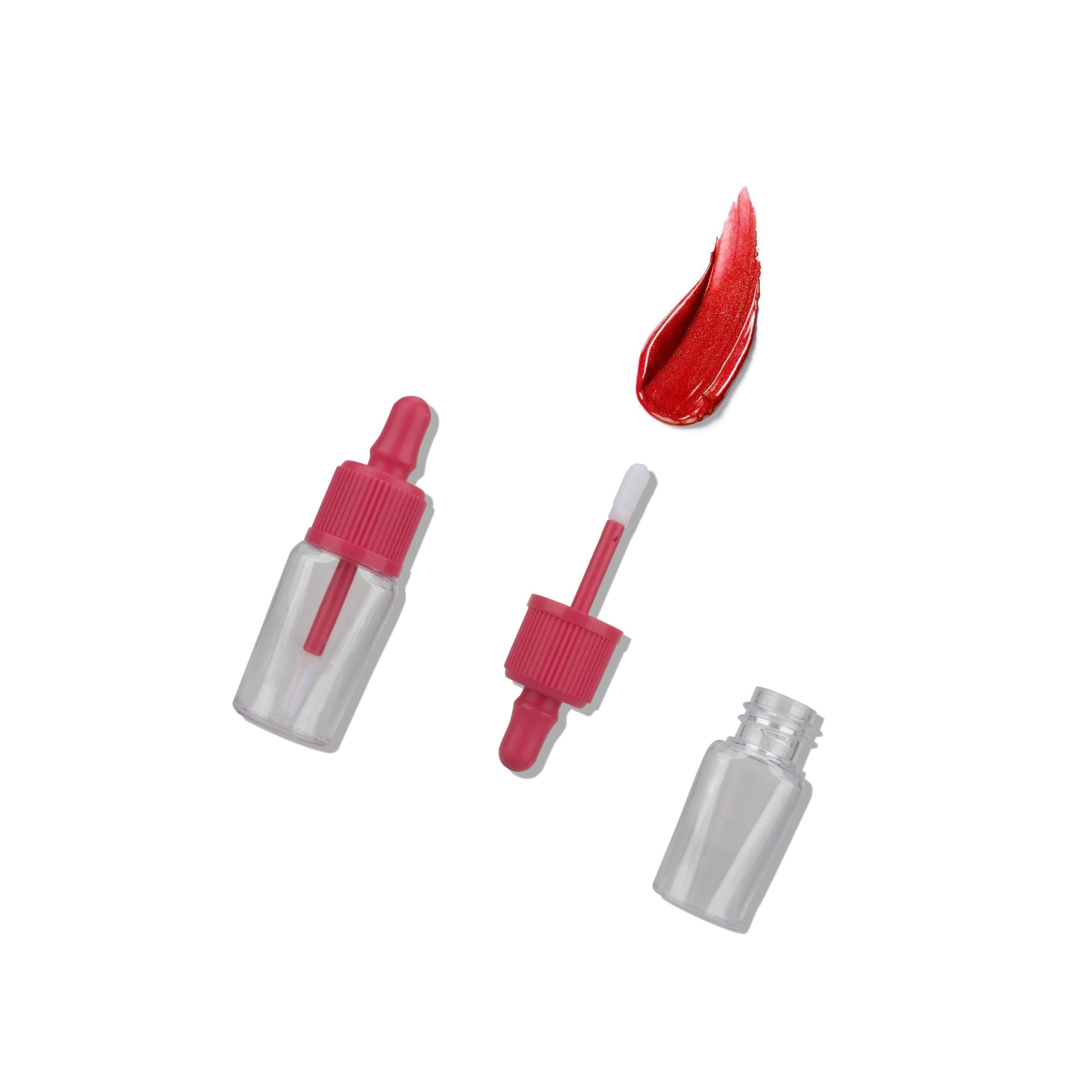 Mini Cute Bottle Shape Empty Plastic Tube Packaging Lipgloss Tube with Wand - LG190