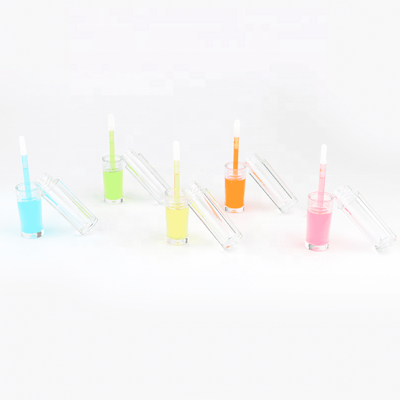 High Quality Transparent Tube Custom Colors PETG Liquid Lipstick Packaging 2.2ml Empty Glaze Container Applicator - LG1325 - Image 4