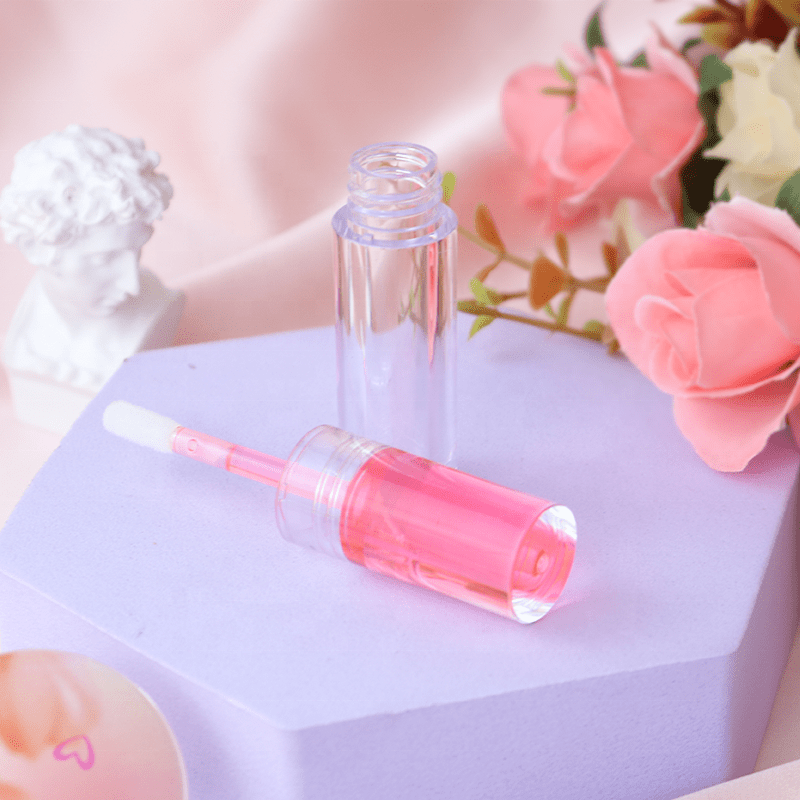 High Quality Transparent Tube Custom Colors PETG Liquid Lipstick Packaging 2.2ml Empty Glaze Container Applicator - LG1325 - Image 5