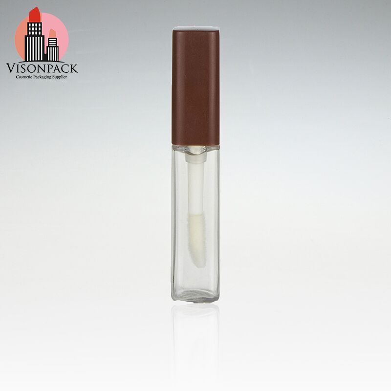 3ml Empty Lip Gloss Tube with Brush Made Of Plastic - LG006 - Image 2
