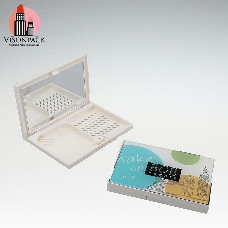 Visonpack Cosmetic Press Compact Powder Packaging - P007