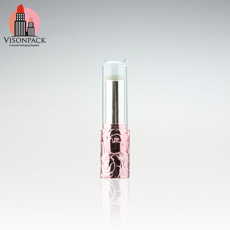 Flower Design Cylinder Plastic Empty Lipstick Container Personalized Surface Handling - LS079 - Image 4