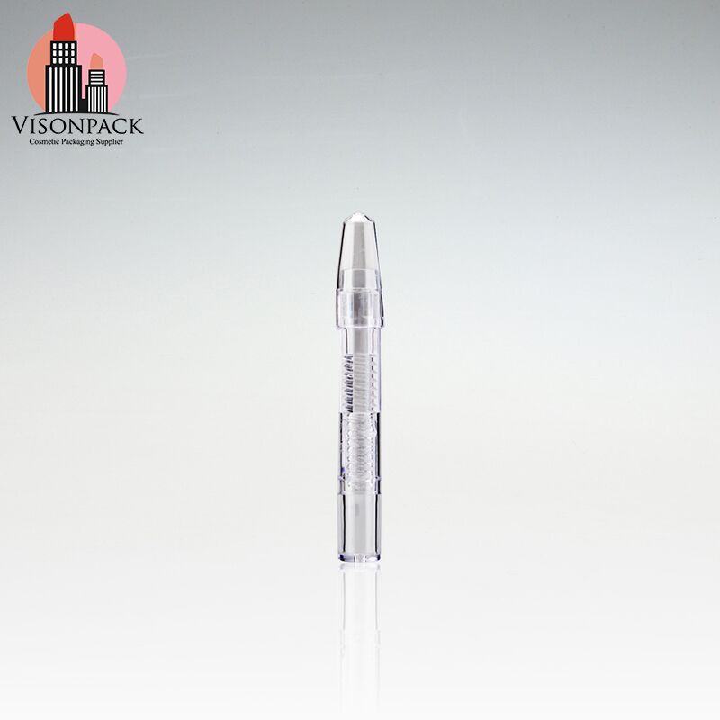 Recycle Platic Pen Shape Custom Clear Lipstick Tube - LS106 - Image 2