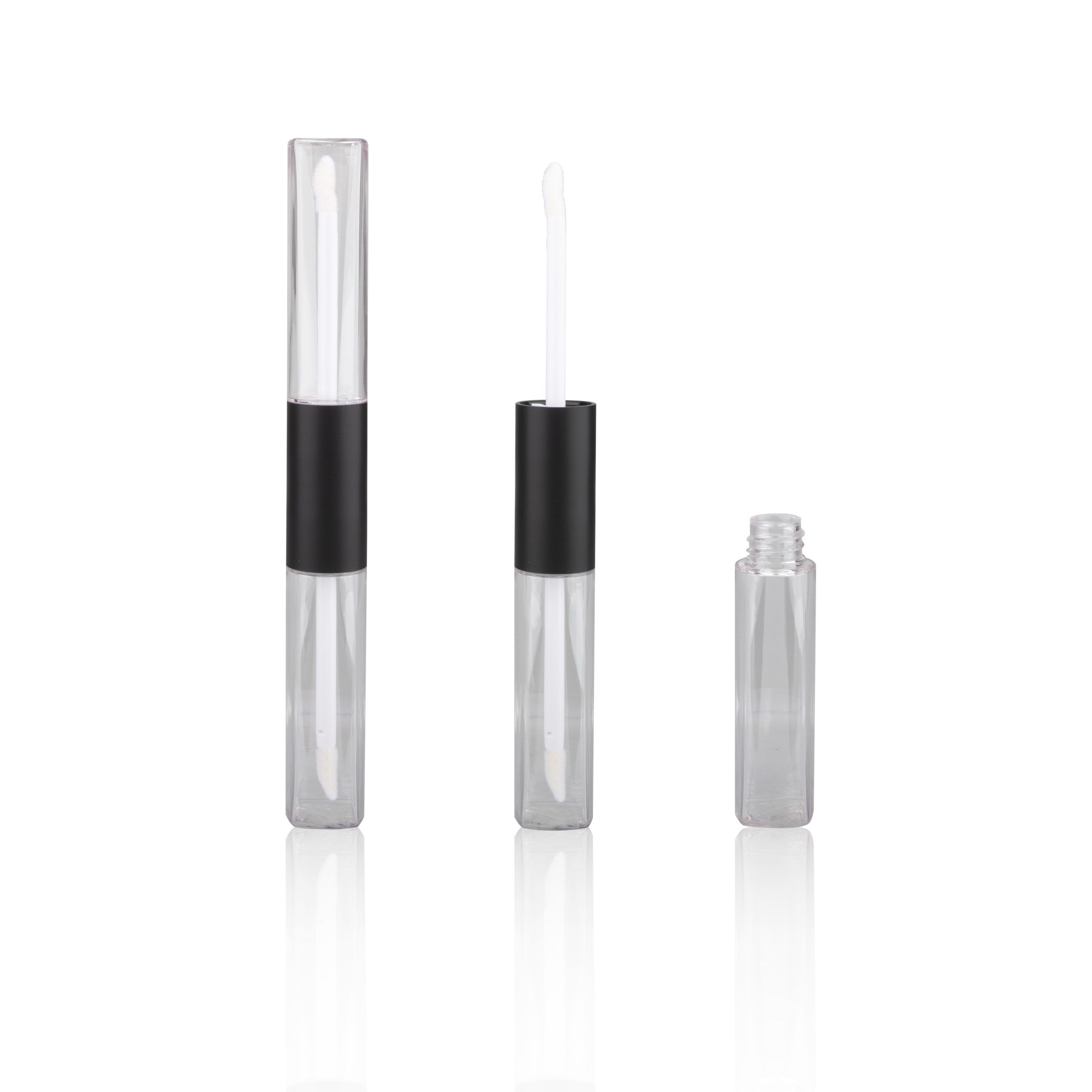 Plastic Cosmetic Packaging 10ML Double Ended Empty Lip Gloss Containers Tube Liptint Bottle - LG154