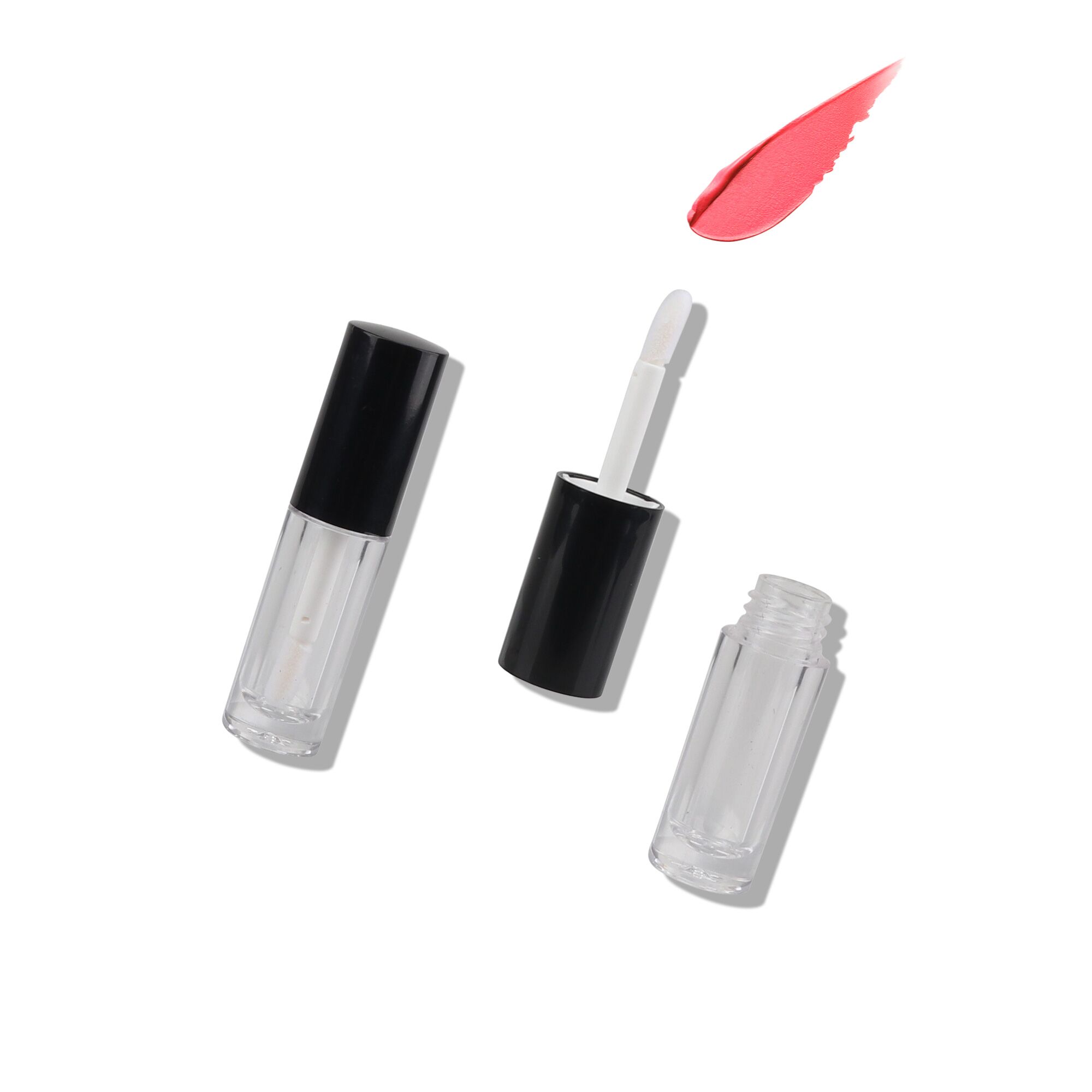 High Grade 2ml Custom Plastic Mini Lip Gloss Tube Lip Gloss Tubes with Wands Mini Lip Gloss Packaging - LG209 - Image 2