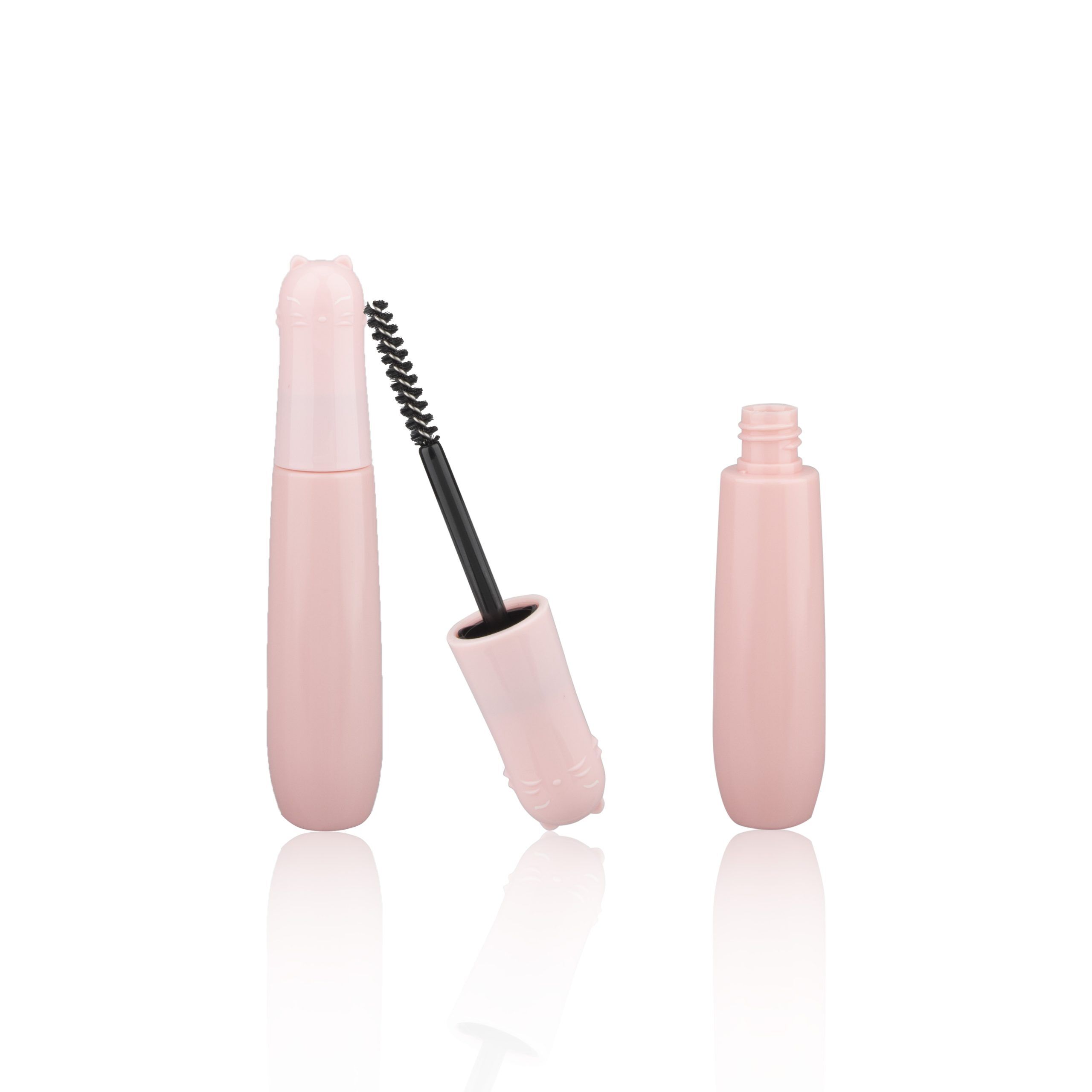 Cute Pink Cat Mascara Tubes with Wand Mascara Eyeliner Tubes Mascara Tube Cosmetic Packaging - MC062 - Image 2