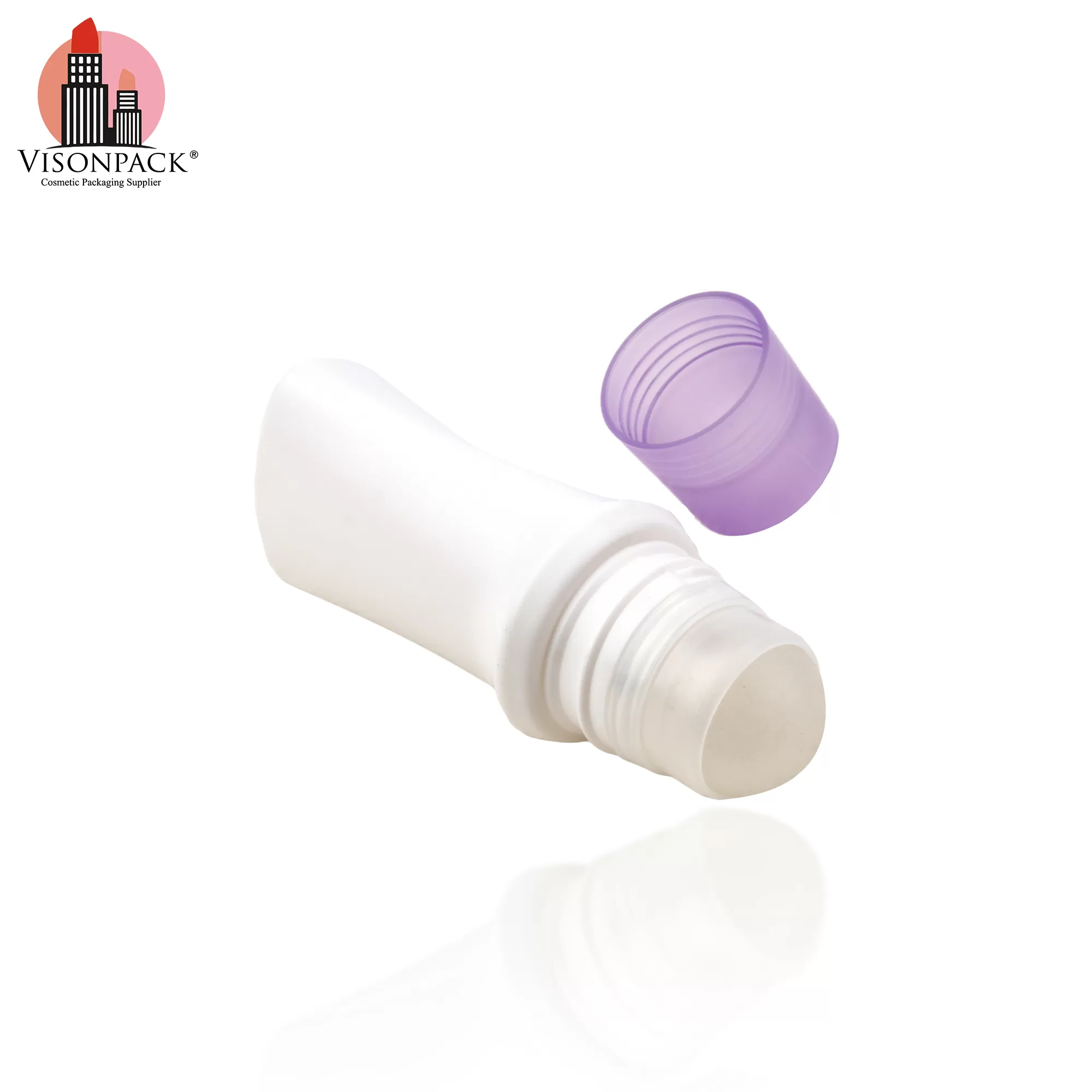 Custom OEM Personal Care 35ml 45ml Empty Roll-On Deodorant Stick Plastic Bottle - D005 - Image 3