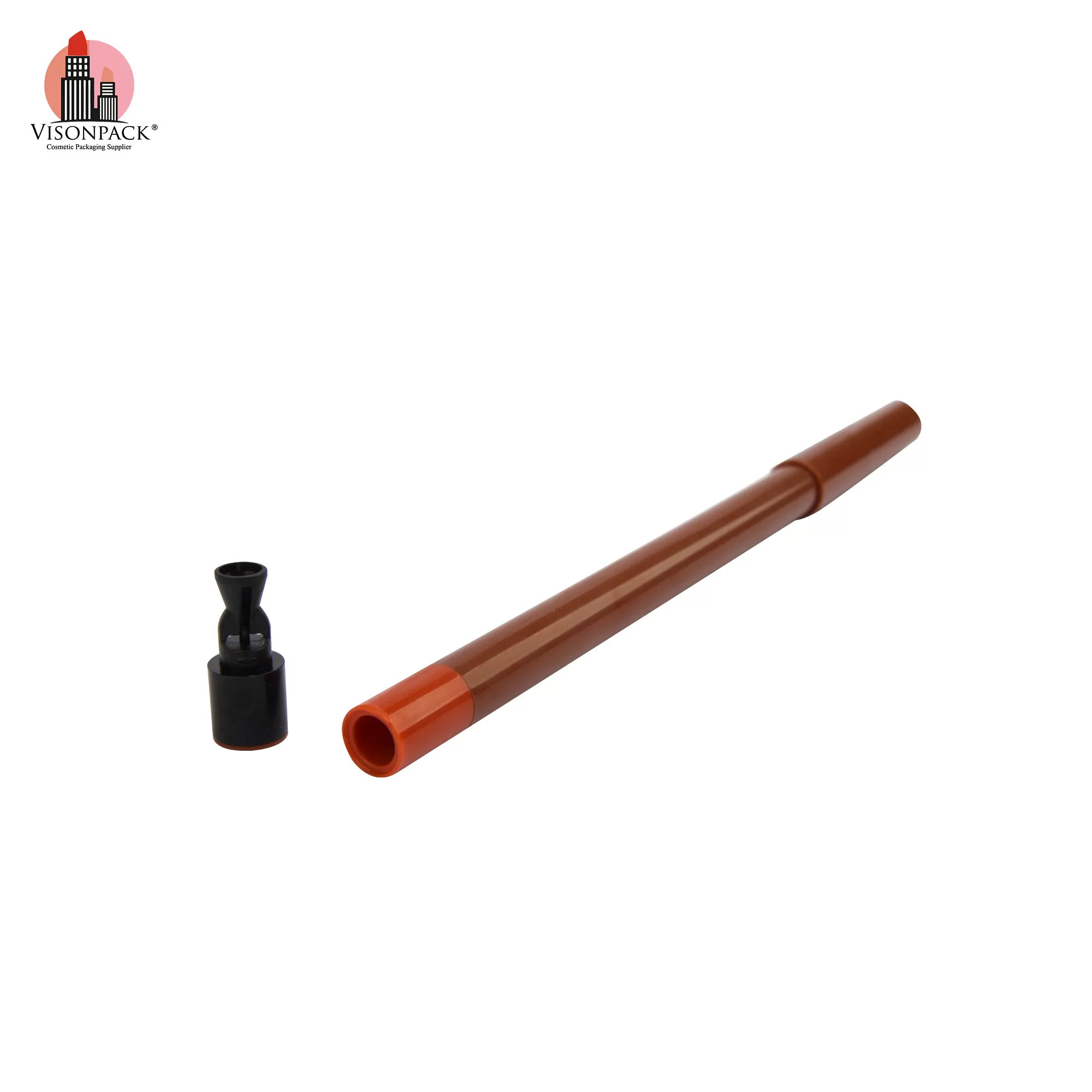 Recyclable Wholesale Empty Eyeliner Pencil Twist Up Sharpener Custom Color OEM - EK018 - Image 2