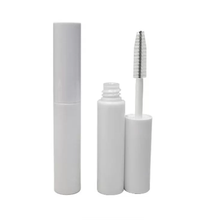 Round Empty Plastic Lip Gloss Tube 5.5ml Mascara Liquid Eyeliner Tubes Custom Wand Brush - EL091 - Image 3