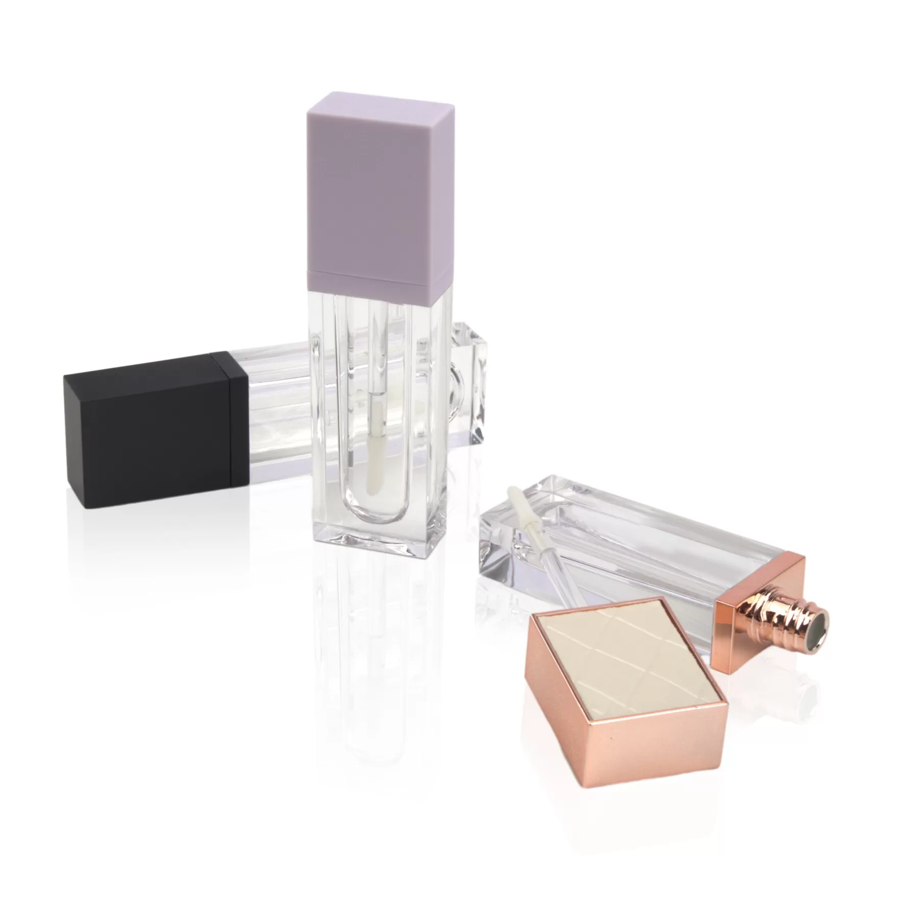 8ml Unique Square Empty Concealer Tube 6ml Cosmetics Packaging - LG592