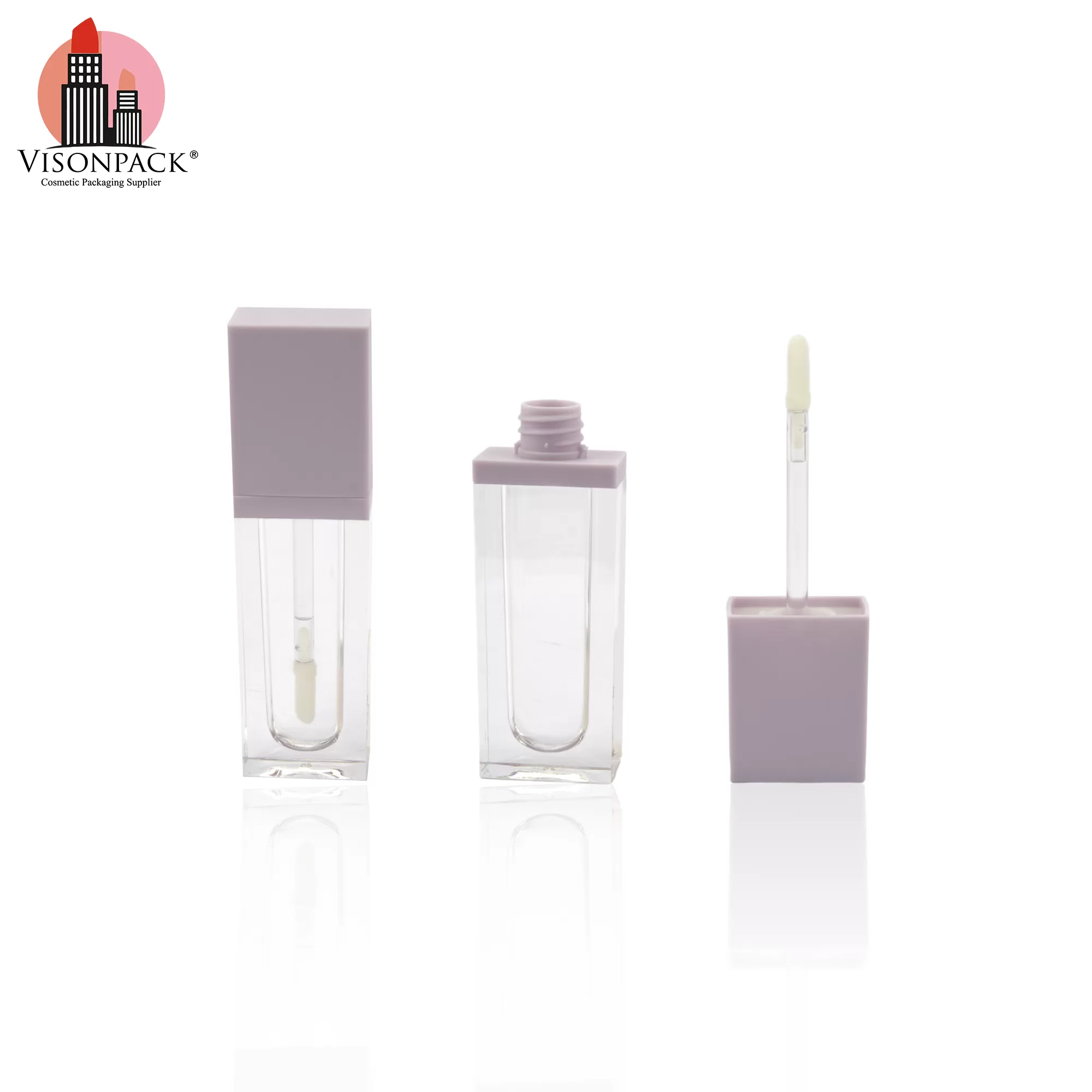 8ml Unique Square Empty Concealer Tube 6ml Cosmetics Packaging - LG592 - Image 3