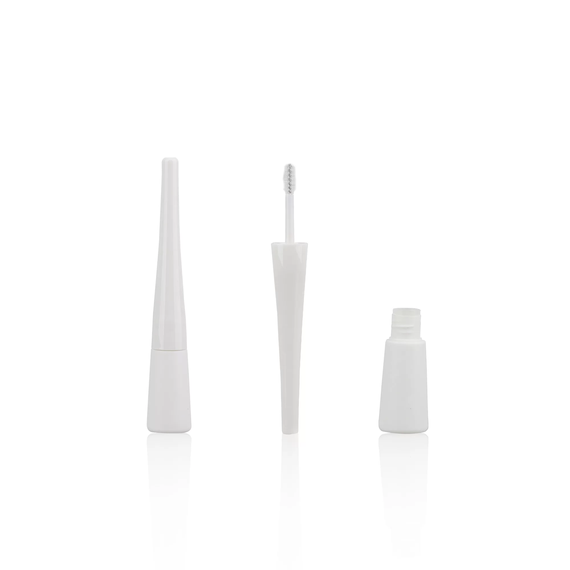 Customize Unique Empty Eyeliner Tube Minimum Order Mascara Packaging Small White Mini Eye Liner Container - MC107