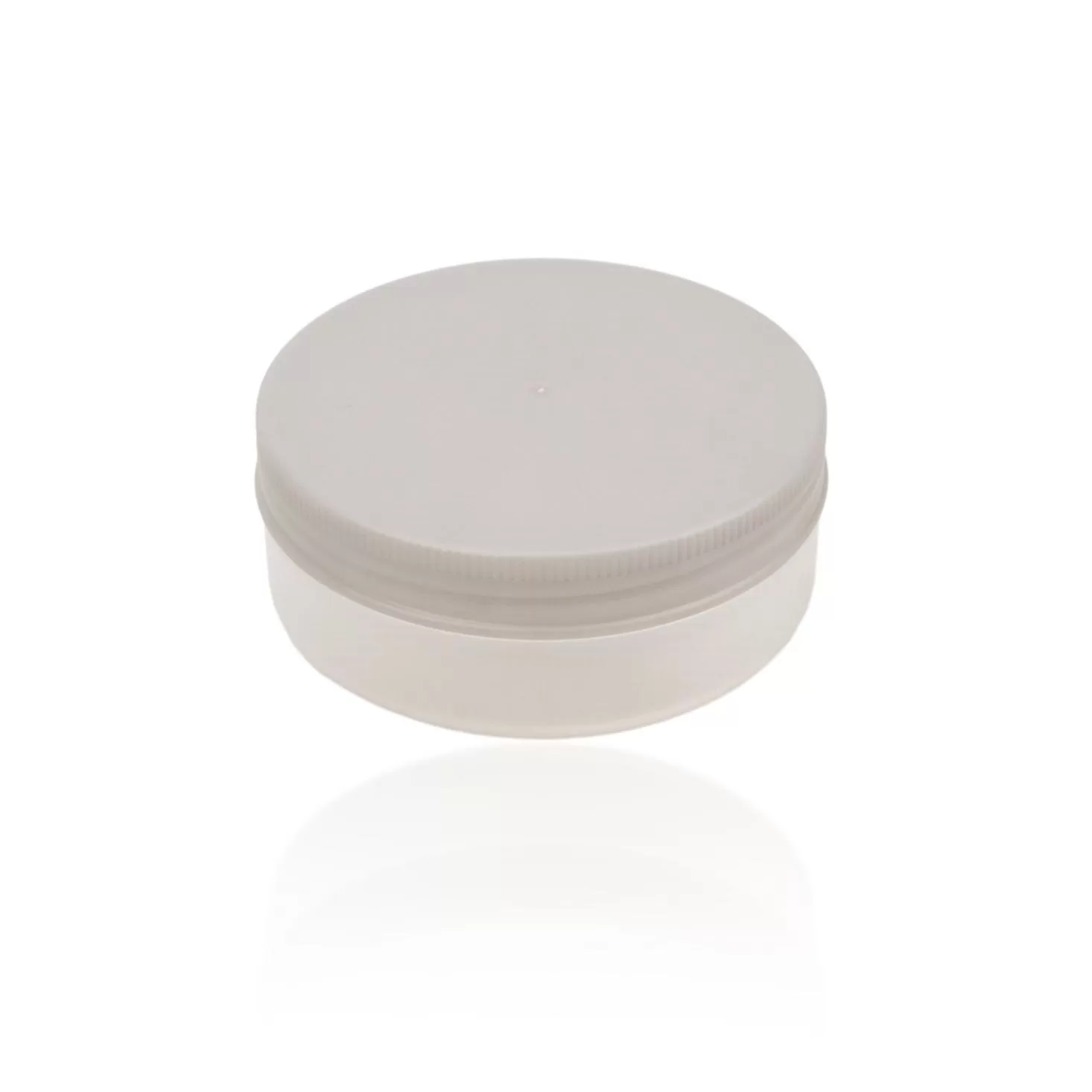 Wholesale Private Label Round Shape 120g Empty Plastic Lotion Cream Jar Body Scrubs Hair Wax - PJ003