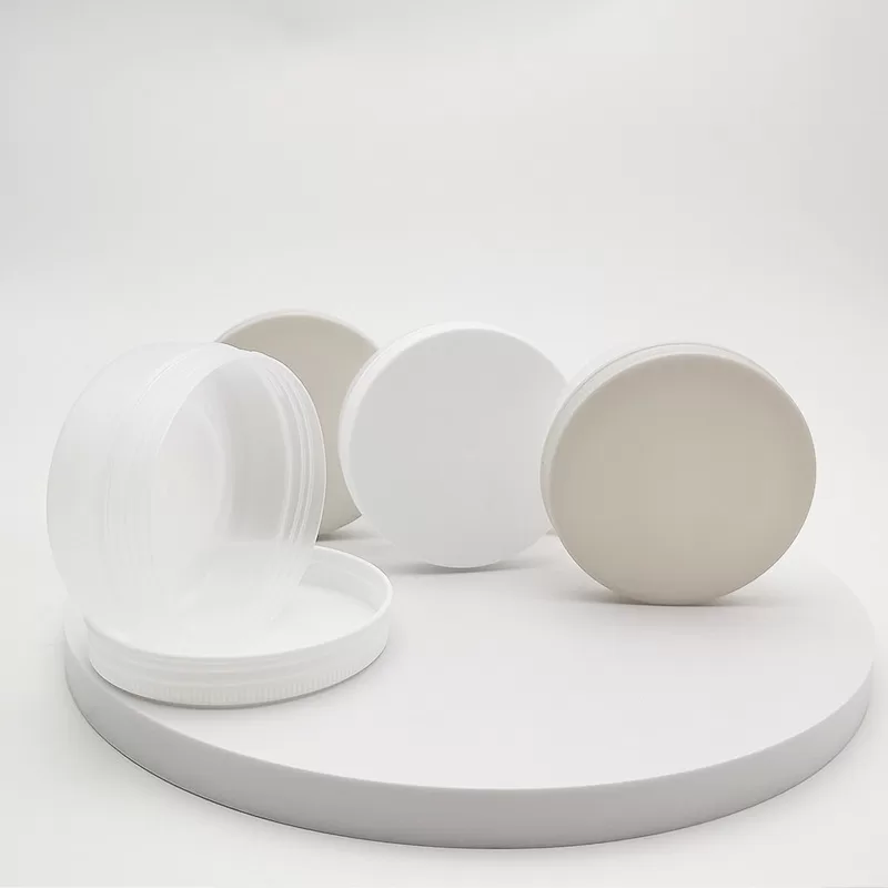 Wholesale Private Label Round Shape 120g Empty Plastic Lotion Cream Jar Body Scrubs Hair Wax - PJ003 - Image 2