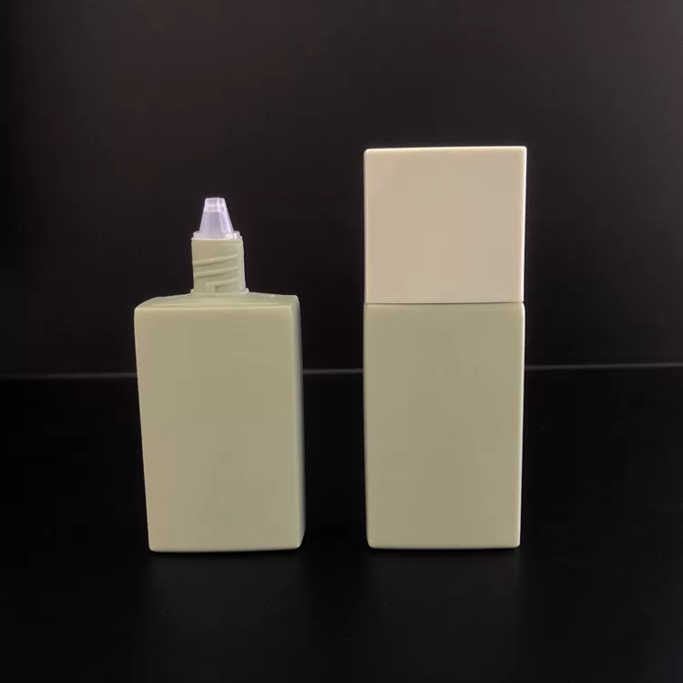 30ml 30g Empty Square Sunscreen Lotion PE Squeeze Bottle Liquid Foundation Highlighter Cream Big Capacity - SB569 - Image 4