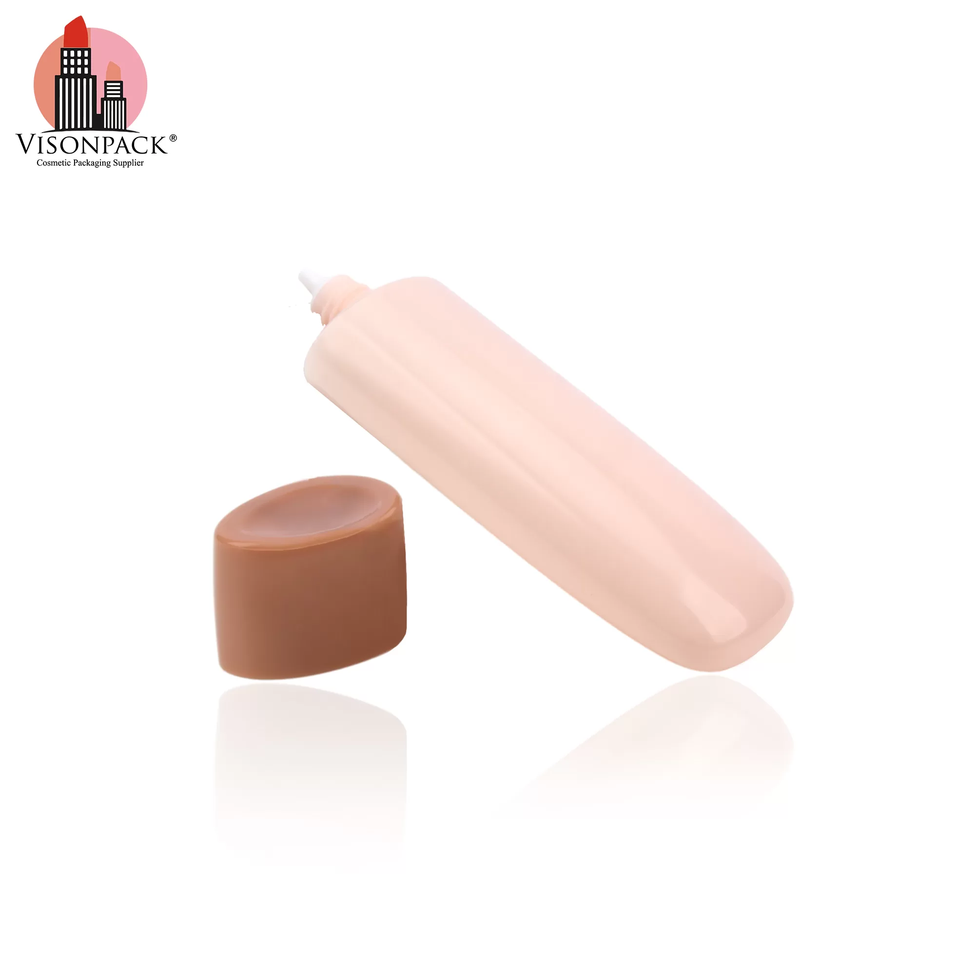 Customized OEM 80ml Empty Plastic Squeeze Tube Sunscreen Lotion Cream Bottle with Screw Lid - ST005 - Image 3