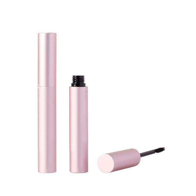 Cosmetic Packaging 7ml Round Empty Aluminum Metal Eyelash Mascara Tube Container - AMC010