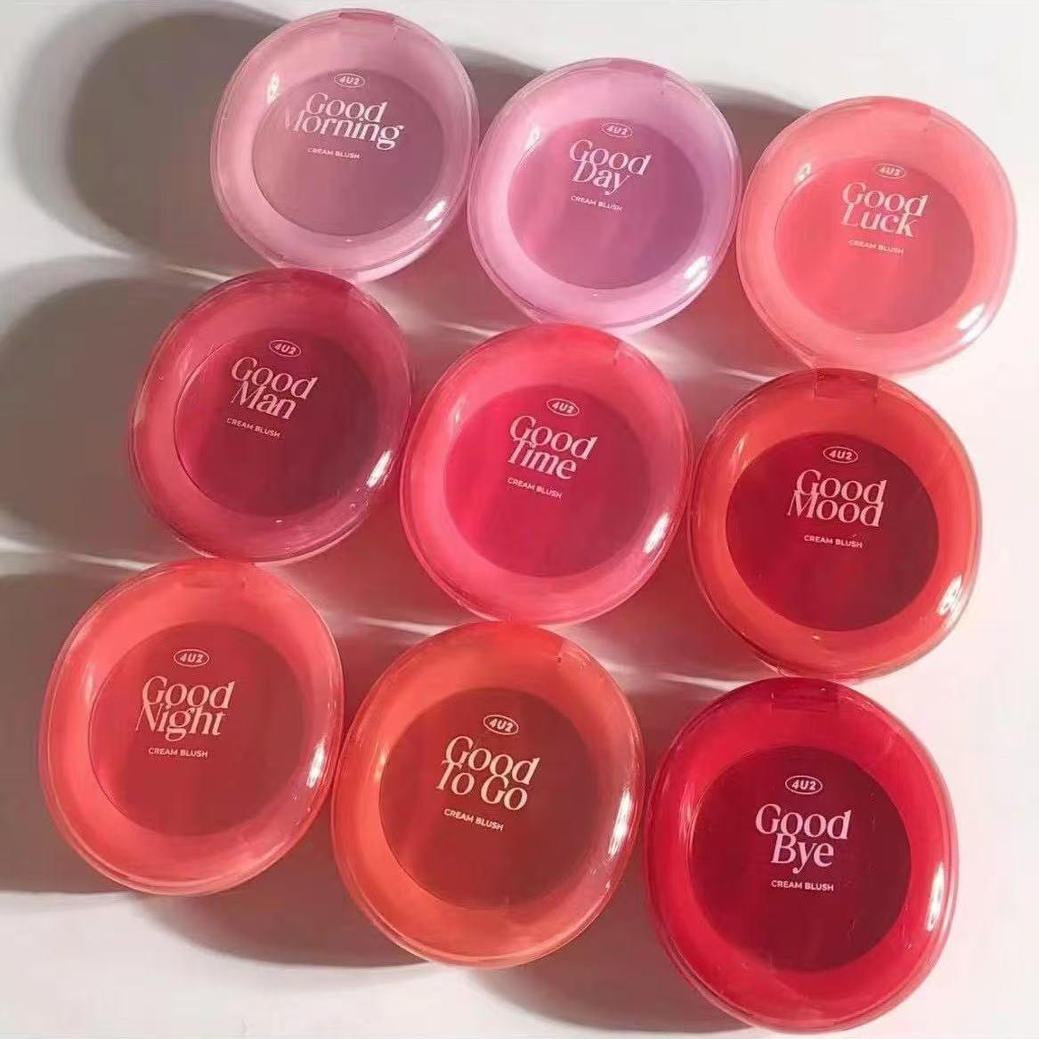 New Arrival Packaging Custom Empty Oval Press Powder Case Cream Blush Case - ES229 - Image 5