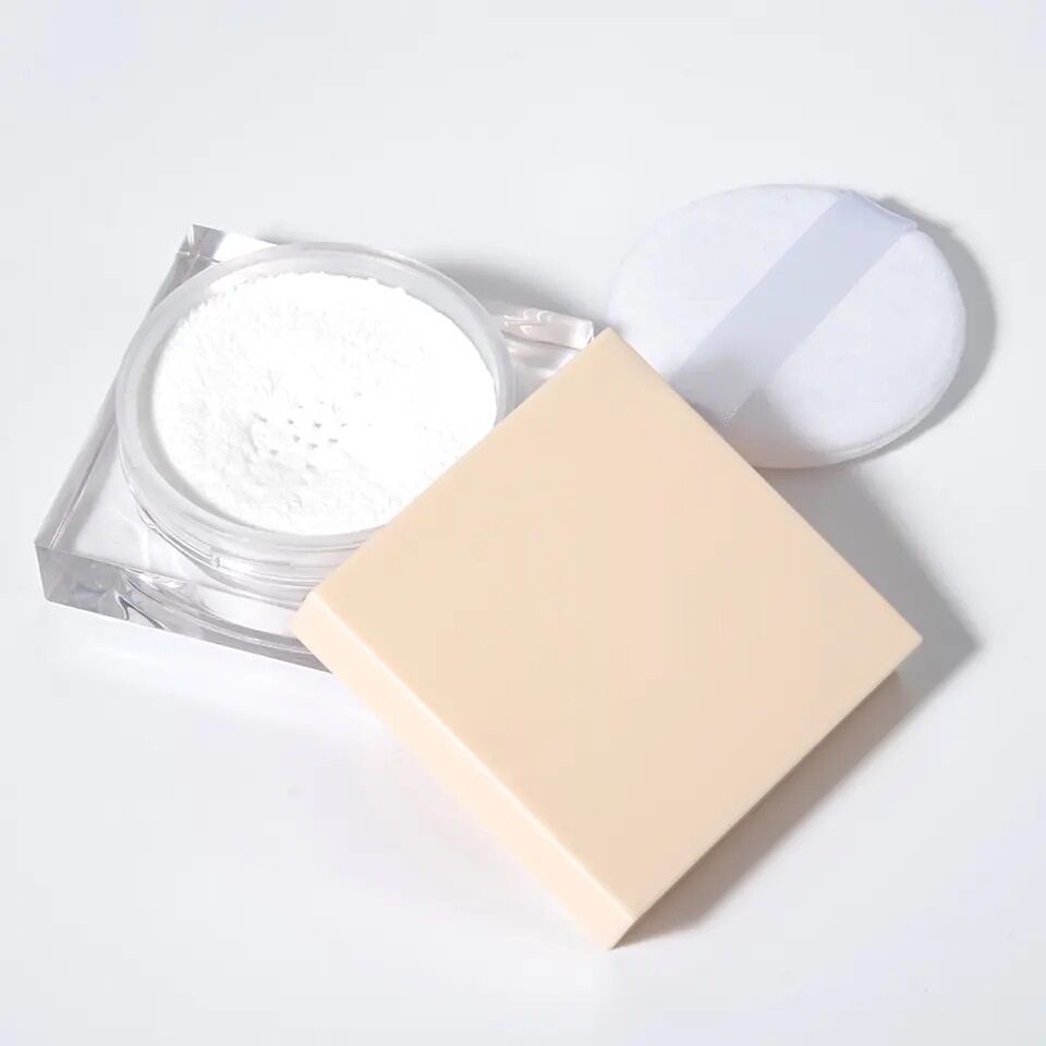 Wholesale Custom Plastic Square Shape Empty Loose Powder Case Powder Jar With Sifter 19g - P058 - Image 4